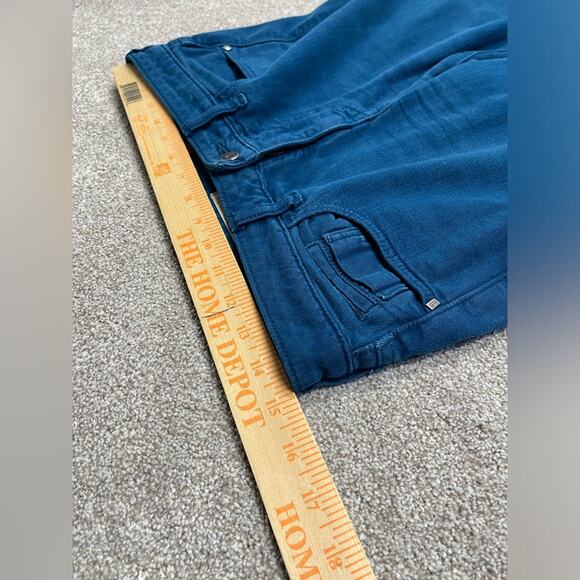 slim stet fit indigo jeans Anthropologie Pilcro and the Letterpress Jeans sz 27 - Picture 12 of 12